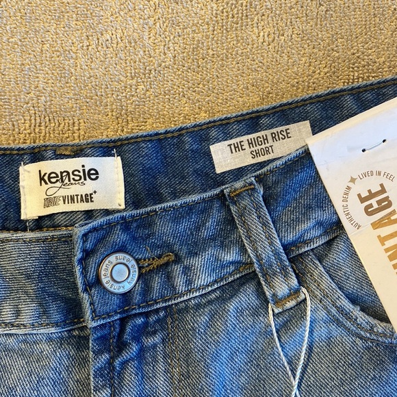 NWT Kenzie “The High Rise Short” 4/27 True Vintage Look👍🏻 - Picture 5 of 8
